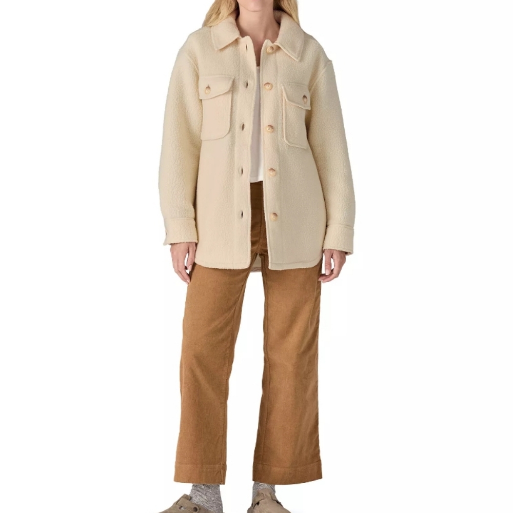 NWT Women's Patagonia Fleece Shacket - Picture 3 of 9